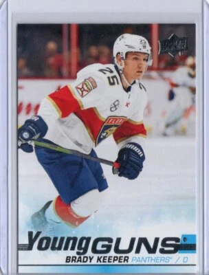 2019-20 Upper Deck #216 Brady Keeper Young Guns RC - Image 1 of 2