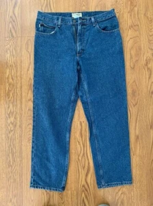 LL Bean Classic Fit Blue Jeans Herren Größe 34 x 29 Denim 100% Baumwolle - Bild 1 von 4