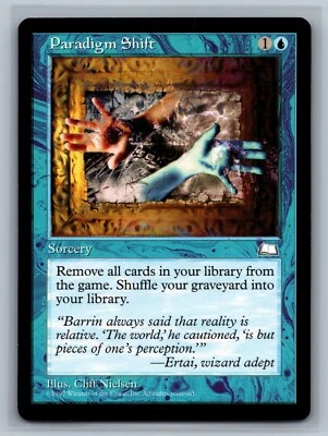 Magic The Gathering Weatherlight Paradigm Shift MTG TCG CCG - Image 1 of 2