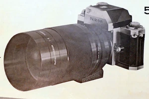 Nikon Reflex-Nikkor 500mm f8 CATADIOPTRIC FLENS Instruction Guide Manual - Picture 1 of 9