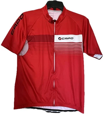 Capo Cycling Jersey Men's Size XL Bike Shirt Full Zip - Image 1 of 4