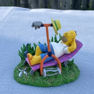 Scultura Collezione Hamilton I Simpson A Casa Con Omero "Un Giorno Di Lavoro Duro" - Foto 1 di 7