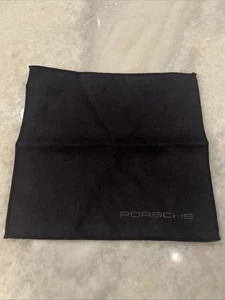PORSCHE DESIGN TEQUIPMENT MICROFIBER CLOTH FOR CLEANING TOUCHSCREEN GAUGES BLACK - Bild 1 von 5