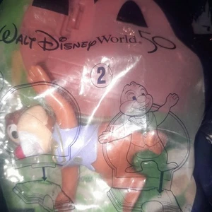 Chip And Dale Figure CELEBRATION DALE MCDONALD'S DISNEY 50TH ANNIVERSARY TOY #7 - Picture 1 of 1