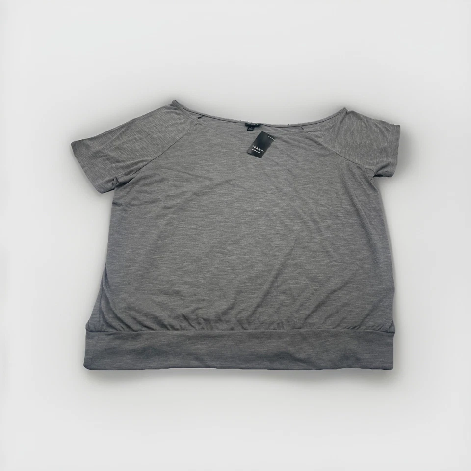 Torrid 1 Top Womens 1X Shoulder Tee New  With Tags Foto 1 de 4