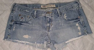 Y2k Hollister Damen Distressed Shorts Größe 7 - Bild 1 von 4