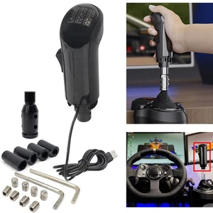USB Truck Simulator Shifter Gearshift Knob for Logitech G29 G27 G25 ATS & ETS - Picture 1 of 14