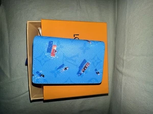 Leather Blue Lagoon Pocket Organizer - Picture 1 of 3