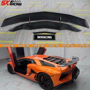 Forged Carbon/Carbon Fiber Rear Spoiler Wing Kit For Lamborghini Aventador 12-21 - Picture 1 of 32