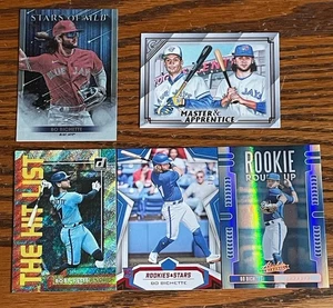 Bo Bichette 2020 -22 Panini, DonRuss, Topps Foil 5 Lot RC Rookie - Bild 1 von 16