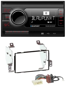 Blaupunkt MP3 Bluetooth DAB 2DIN SD USB Autoradio für Nissan Note (2005-2013) - Bild 1 von 9