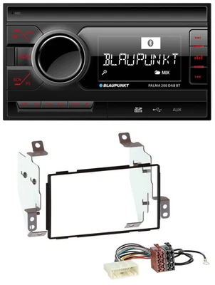 Blaupunkt MP3 Bluetooth DAB 2DIN SD USB Autoradio für Nissan Note (2005-2013) - Bild 1 von 4