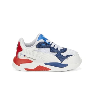 Tenis informales blancos PUMA Bmw M Motorsport X Ray Speed con cordones para niños pequeños Sh Foto 1 de 4