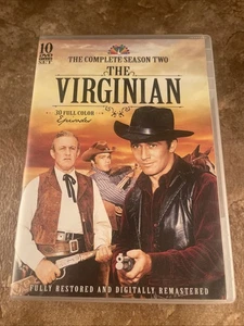 The Virginian The Complete Second Season 10x DVD -EXCELLENT - Picture 1 of 4
