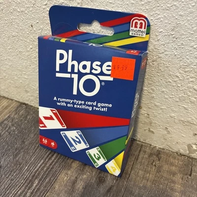 Mattel Phase 10 Card Game (W4729) - Image 1 of 2