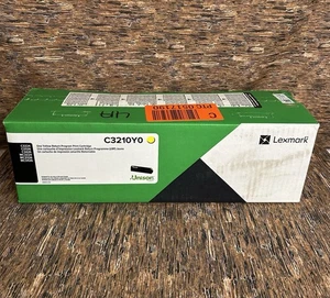 Lexmark C3210Y0 Yellow Color Toner Copy Print Cartridge New Broken Seal - Picture 1 of 5
