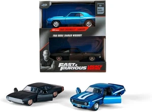 Fast Furious Box 2 Modelli Auto DODGE WIDEBODY e CHEVROLET CAMARO 1/32 Jada - Foto 1 di 4