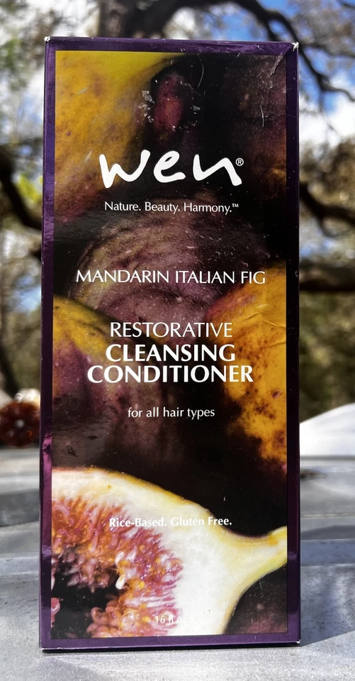 WEN By Chaz Dean 16 oz Restorative Cleansing Conditioner Mandarin Italian Fig - Image 1 of 2