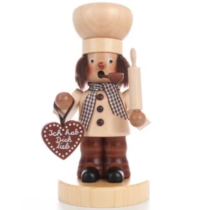 Christian Ulbricht Incense Burner Gingerbread Cookie Baker I love you 35-949 - Picture 1 of 6