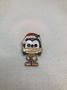 Signed Disney Funko Christmas Goofy Tack Pin