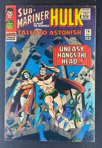 Tales to Astonish (1959) #76 FN - (5.5) Sub-Mariner Hulk Gene Colan Cover and Art - Bild 1 von 2
