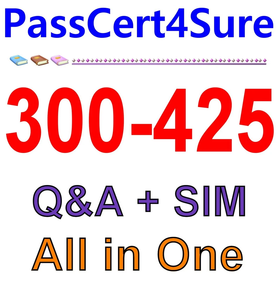 300-425 Cisco CCNP Enterprise dump GUARANTEED (1 Year Update) - Image 1 of 1