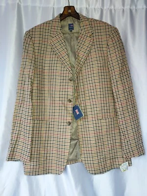 t harris london blazer hombre grande marrón multicolor perros Foto 1 de 4
