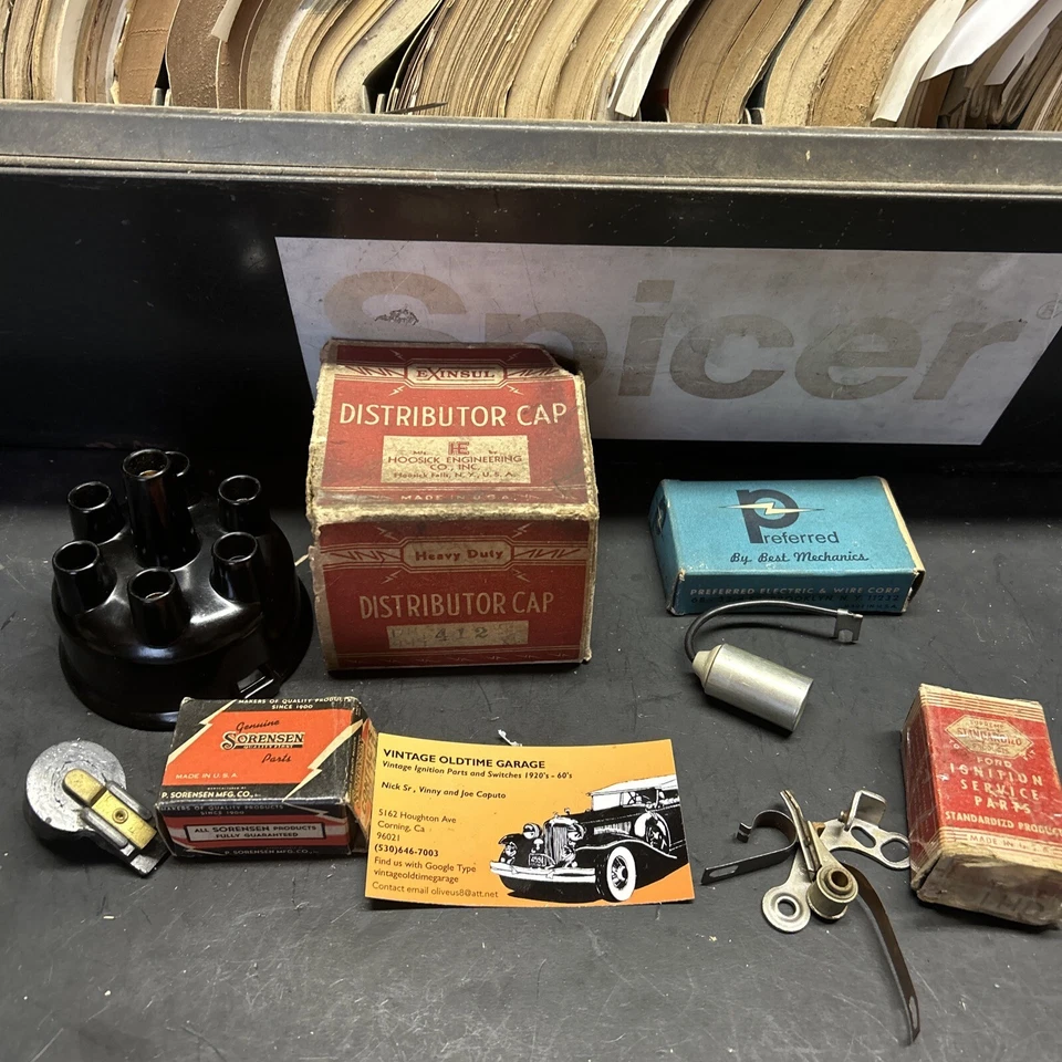 1951 1952 1953 1954 1955 DESOTO DISTRIBUIDOR TUNE UP KIT Foto 1 de 4