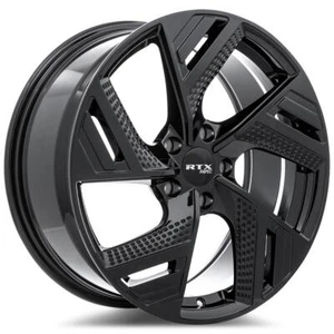 20 Inch Black Alloy Wheel Rim for Lexus RC350, RTX 83226 20x8.5 5x114.3 5Lug - Picture 1 of 4