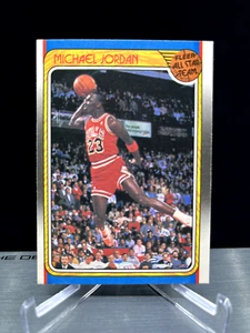 Michael Jordan Fleer All-Star 1988 #120 - nítido, centrado, listo para calificar_A - Imagen 1 de 6