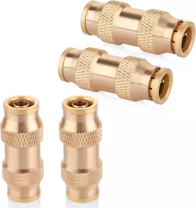3/8" Punkt Steckverschraubungen (drei Achtel Zoll) Luftverschraubungen gerade - Bild 1 von 12
