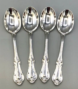 Joan of Arc by International Sterling Silver set of 4 place Soup Spoons 6.75" - Bild 1 von 3