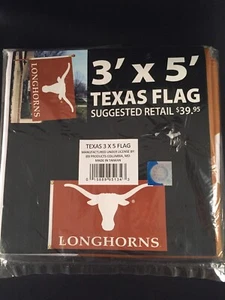 BSI Products Texas Longhorns NCAA College 3' x 5' Flag NEW - Picture 1 of 3