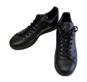 ADIDAS Shoes Stan Smith Sneakers Mens 9.5 US, 9 UK, 43.5 EU Black - Like New
