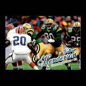 William Henderson 1998 Fleer Green Bay Packers #78 R329R 38 - Picture 1 of 2