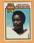 Lemar Parrish Washington Redskins 1979 Topps #256 Riviera Beach Florida 8W