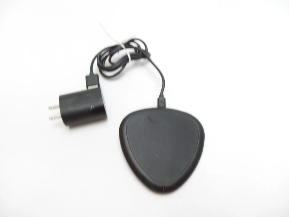 Almofada de carregamento sem fio Yootech T100 preta universal micro-USB com certificação Qi - Imagem 1 de 2