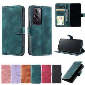 Leather Strap Card Wallet Phone Case for Oppo Realme 8 9 C30 12 13 Narzo 50 Reno - Picture 1 of 18