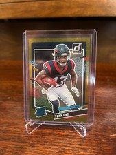 2023 Tank Dell /50 Gold Press Proof Rated Rookie 2023 Panini Donruss Texans RC