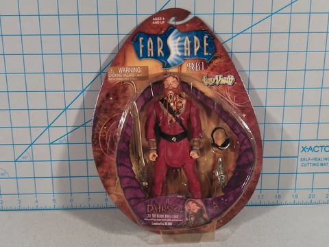 Farscape Series 1 D'Argo Figure, Toy Vault 2000 Cover