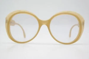 Vintage Eyeglasses Robert La Roche 760 DF 34 Brown Oval Eyeglasses Frames Eyeglasses - Picture 1 of 6