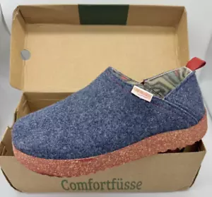 Comfortfusse Lumi-W Orthopedic Wool House Shoes Size 45EU Men’s 12 Women 13 US - Picture 1 of 4
