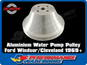 Aluminium Water Pump Pulley Ford Windsor/Ford Cleveland 1969+ V Groove Deep - Picture 1 of 2