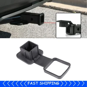 2" Trailer Hitch Receiver Cover Plug Rubber Tow Tube Cap Protector For BMW - Picture 1 of 9