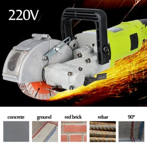 220V 33MM Elektrischer Wandjäger Nut Schneidemaschine Wandschlitzmaschine 4KW - Bild 1 von 11
