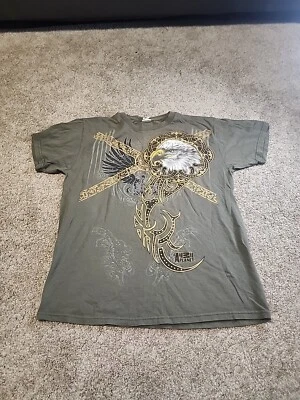 Camiseta Delta Pro Weight Animal Planet Eagle Gráfica Y2K Para Hombre M/L Cuello Redondo Foto 1 de 4