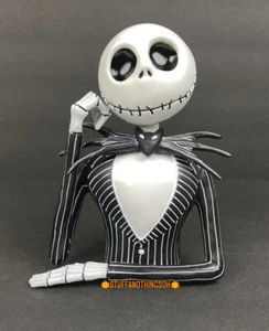 Nightmare Before Christmas Jack PVC Molded Bust Coin Bank 7.5”x6” Figure NEW - Picture 1 of 4