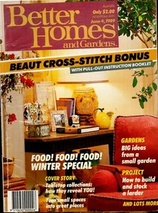 Better Homes and Gardens - June 4, 1989 - Rare 1980s Vintage Magazine - Picture 1 of 3