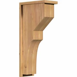 Ekena Millwork Corbel 7-1/2"X14"X30" Monterey Smooth Nail Wood Western Red Cedar - Picture 1 of 7