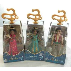 DISNEY ALADDIN LIVE ACTION MOVIE - FIGURE DOLLS - LOT 3 - 2 Jasmine & 1 Aladdin - Picture 1 of 2
